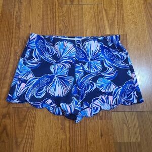 Lilly Pulitzer Adelia Scuba Shorts Size Small
